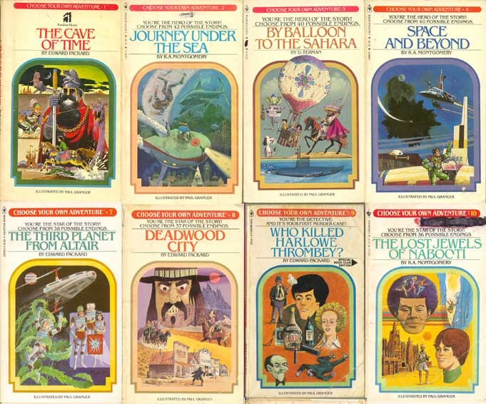 Your Fave Book Series As A Kid, 'Choose Your Own Adventure ...